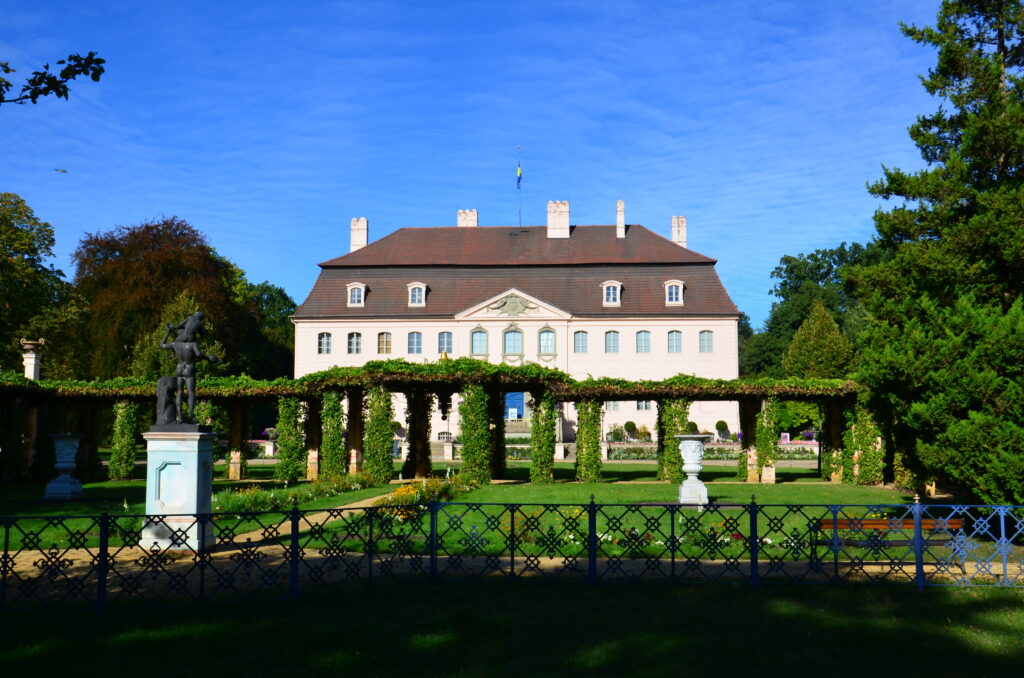 Schloss Branitz im Fürst-Pückler-Park bei Cottbus