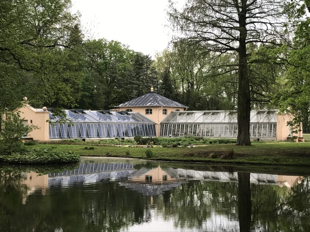 Gärtnerei und Gewächshaus im Branitzer Park Cottbus